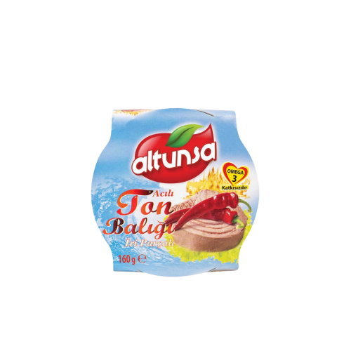 Altunsa Acılı Ton Balığı 160 Gr - Altunsa