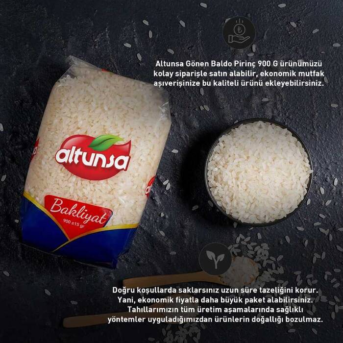 Altunsa Baldo Pirinç 900 G x 2 Adet - 4