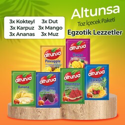 Altunsa Egzotik Lezzetler Toz İçecek (18 Paket) - Altunsa