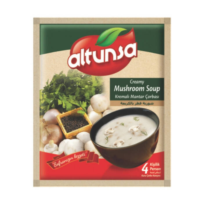 Altunsa Hazır Çorba Kremalı Mantarlı 60 Gr - 1