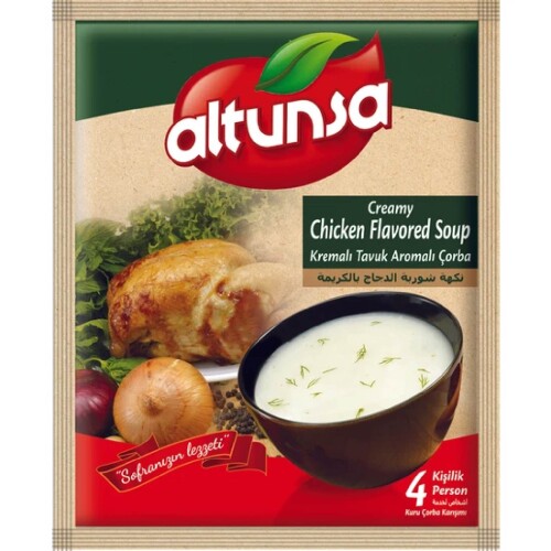 Altunsa Hazır Çorba Kremalı Tavuk 60 Gr 