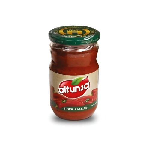 Altunsa Biber Salçası Tatlı 650 Gr - Altunsa