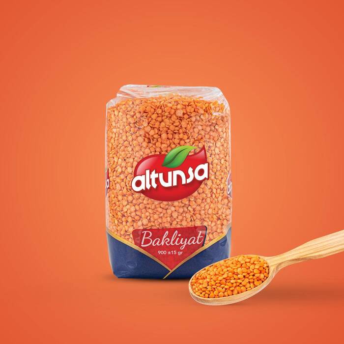 Altunsa Yerli Kırmızı Mercimek 900 G x 2 Adet - 3