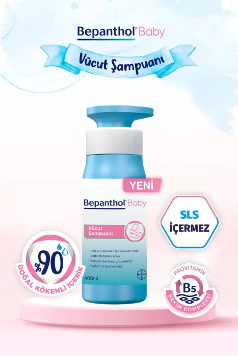 Bepanthol Baby Pişik Merhemi 30 gr Vücut Şampuanı 400ml Bebek Uyku Arkadaşı - 3