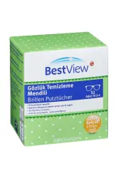 Bestview Gözlük Temizleme Mendili 52 li 