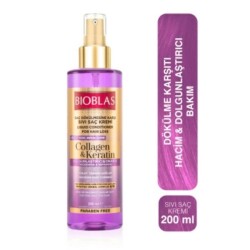 Bioblas Sıvı Saç Kremi Collagen Keratin 200 ml - Bioblas