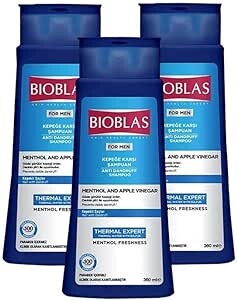 Bioblas Thermal Expert Men Kepeğe Karşı Şampuan 360 Ml x 3 Adet - Bioblas