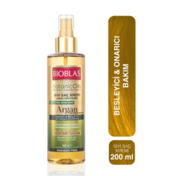 Botanıc Oıls Argan Yağlı Sıvı Saç Kremi Sprey 200 Ml - Bioblas