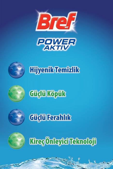 Bref WC Power Aktiv Çam Klozet Temizleme Topları (1 x 1 Adet) - 3