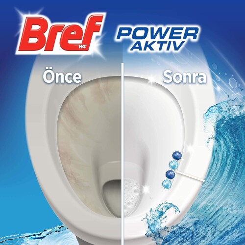 Bref WC Power Aktiv Okyanus Kokulu Klozet Temizleme Topları, 1 x 1 Adet - 2