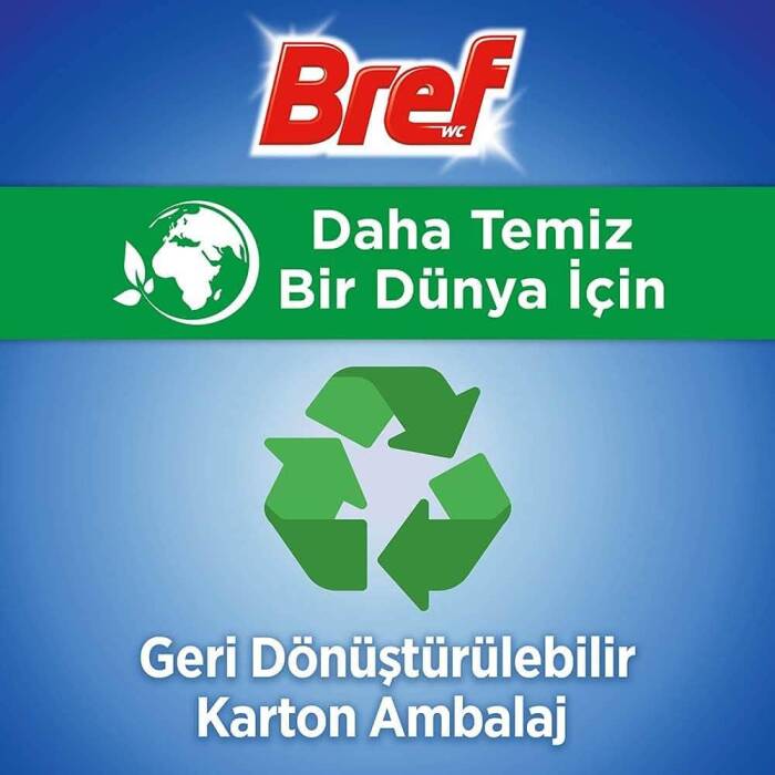 Bref WC Power Aktiv Okyanus Kokulu Klozet Temizleme Topları, 1 x 1 Adet - 3