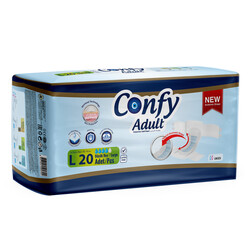 Confy Adult Yetişkin Bezi Large 20'lu - Confy Adult