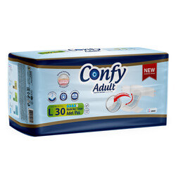 Confy Adult Yetişkin Bezi Large 30'lu - Confy Adult