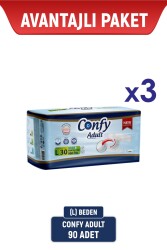 Confy Adult Yetişkin Bezi Large 90 Adet - Confy Adult