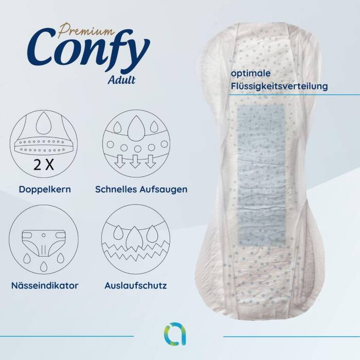 Confy Adult Yetişkin Bezi Medium 20'li - 4