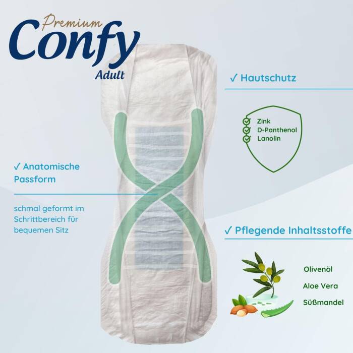 Confy Adult Yetişkin Bezi Medium 20'li - 5