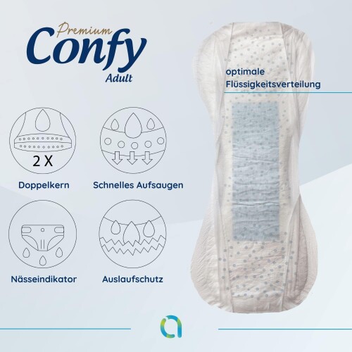 Confy Adult Yetişkin Bezi Medium 30'lu - 6