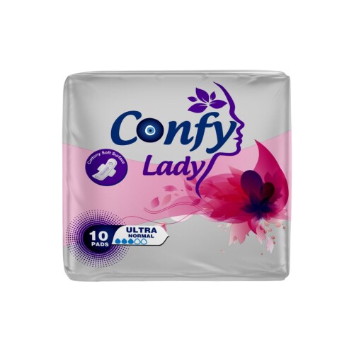Confy Lady Hijyenik Ped Ultra Normal 10 Adet 