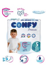 Confy Premium 5 Numara Bebek Bezi Junior 11 - 18 KG 22 Adet - Confy