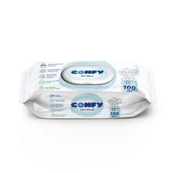 Confy Premium Islak Mendil Soft Care 100 Adet - Confy Islak Mendil