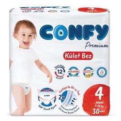 Confy Premıum Kulot Bebek Bezi 4 Maxi Ekonomik 30 lu - Confy