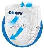 Confy Premium Külot Bebek Bezi 4 Numara Maxi 9 - 14 KG 70 Adet - 7