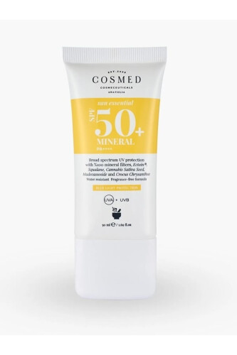 COSMED Mineral Spf50 50 Ml - Cosmed