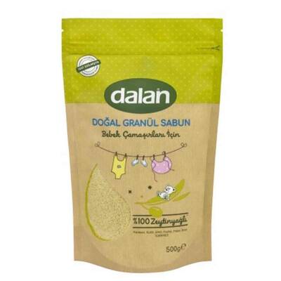 Dalan %100 Zeytinyağlı Doğal Granül Sabun Tozu 500 G - 1