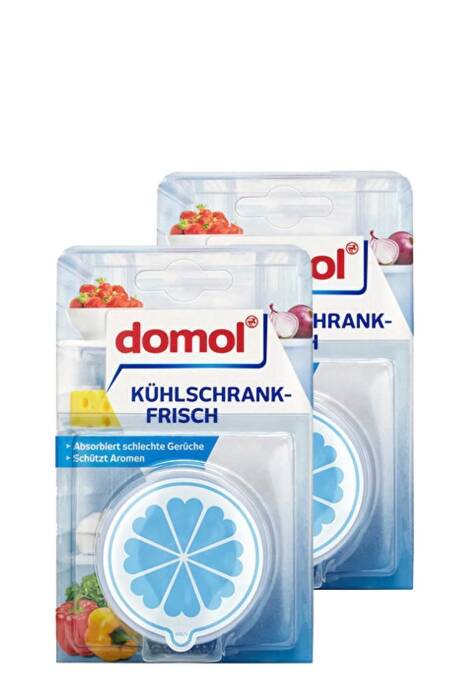 Domol Kokusuz Buzdolabı Deodorantı Kartuş Ve Karbon Filtre 40 Gr (2 Adet) - 1