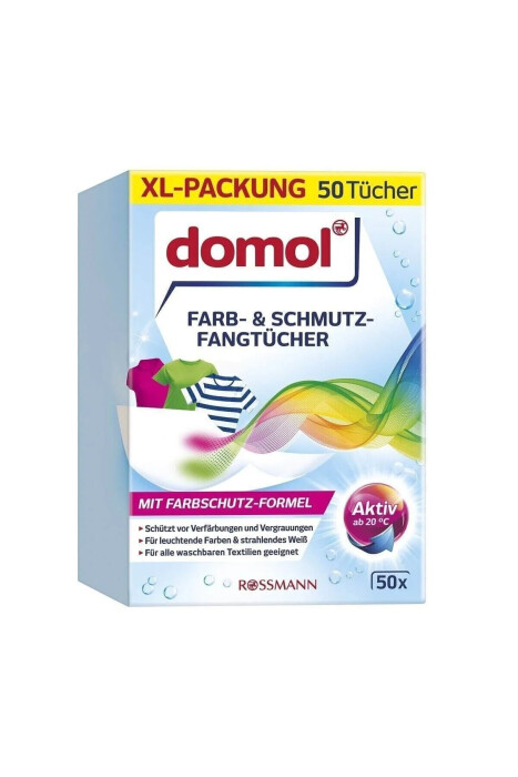 Domol Renk Ayırıcı Mendil Çamaşır Makinesi Için 50 li - Domol