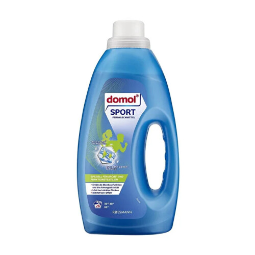 Domol Spor Kıyafetlere Özel Çamaşır Deterjanı 26 Yıkama 1500 ml - Domol