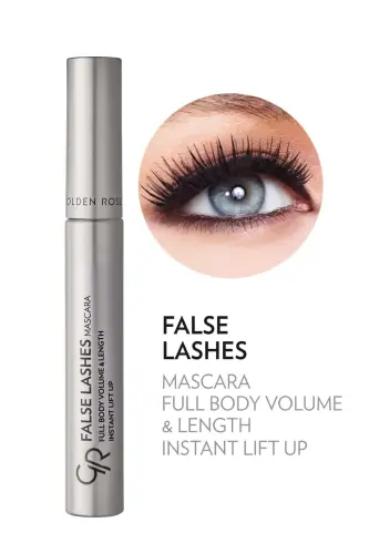 Golden Rose False Lashes Mascara - Black - Hacim Veren Maskara - 3