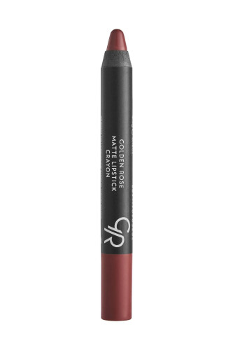 Golden Rose Matte Lipstick Crayon No: 21 Toffee - Mat Kalem Ruj 