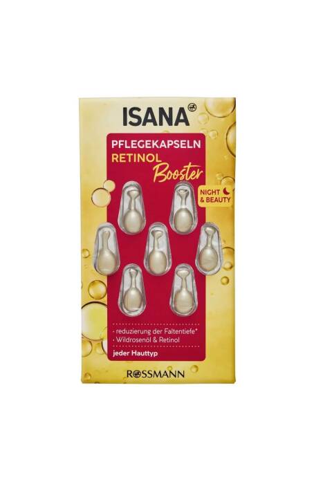 ISANA Night ve Beauty Bakım Kapsülü 7x0.38 Ml 2.66 Ml - 1