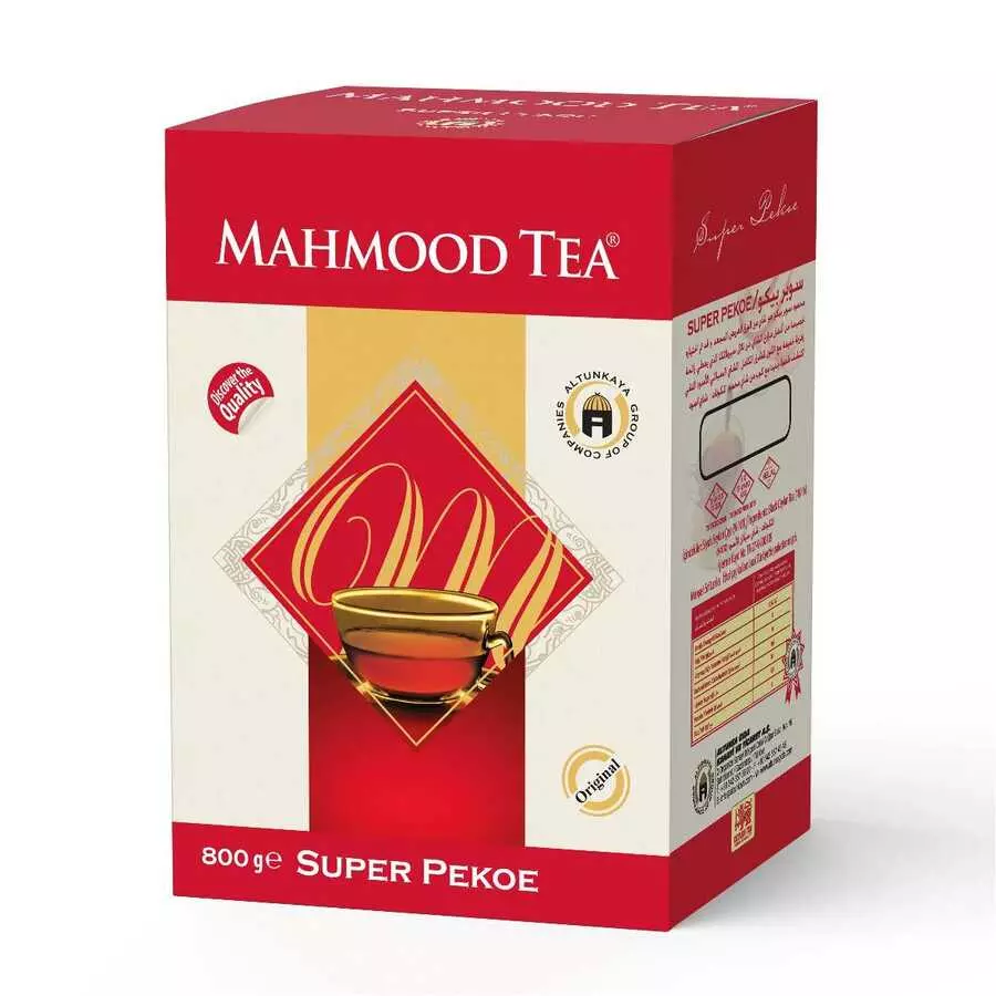 Mahmood Tea Super Pekoe Ithal Seylan Dökme Çayı 800 gr - Mahmood Tea