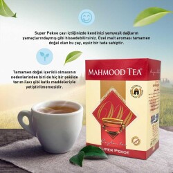 Mahmood Tea Super Pekoe Ithal Seylan Dökme Çayı 800 gr ve Bardak - 3