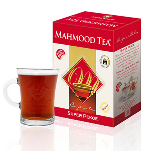 Mahmood Tea Super Pekoe Ithal Seylan Dökme Çayı 800 gr ve Bardak - 1