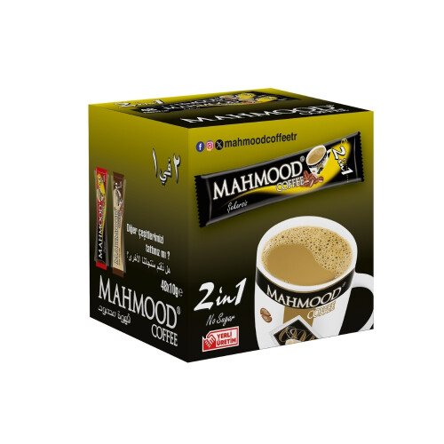 Mahmood Coffee 2'si 1 Arada 48 Adet ve Kupa Bardak - 3