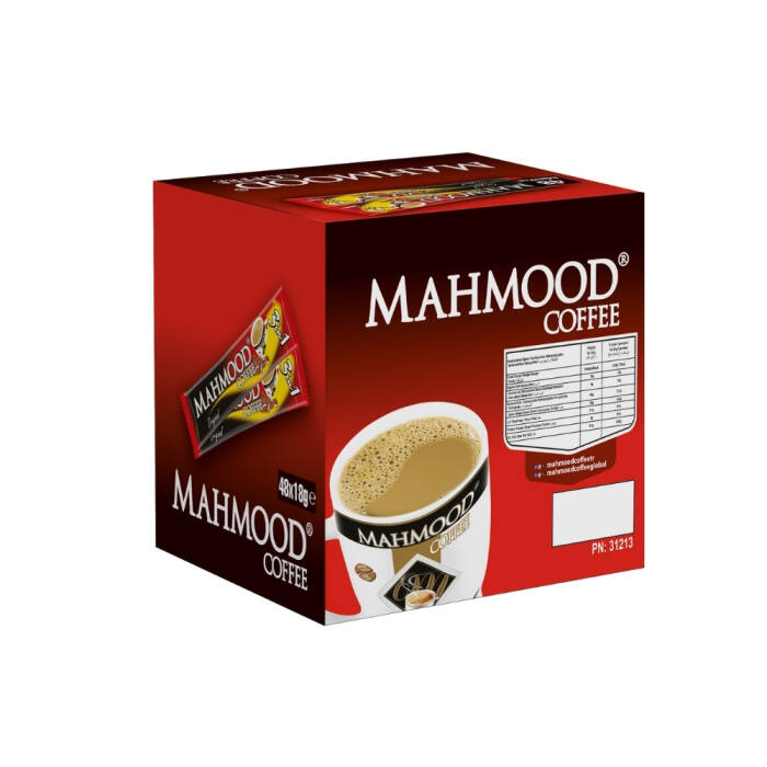 Mahmood Coffee 3ü 1 Arada Hazır Kahve 48 Adet x 18 Gram (1 Koli) - 4