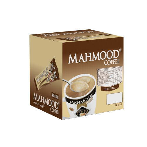 Mahmood Coffee 3ü 1 arada Sütlü Köpüklü 48 adet x 18 Gram (1 Koli) - 4