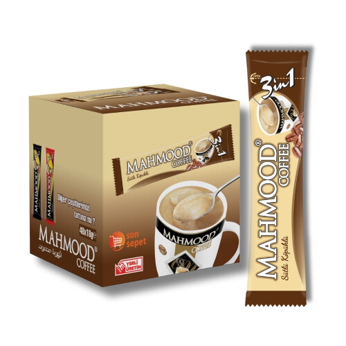 Mahmood Coffee 3'ü 1 Arada Sütlü Köpüklü 48 Adet ve Kupa Bardak - 2