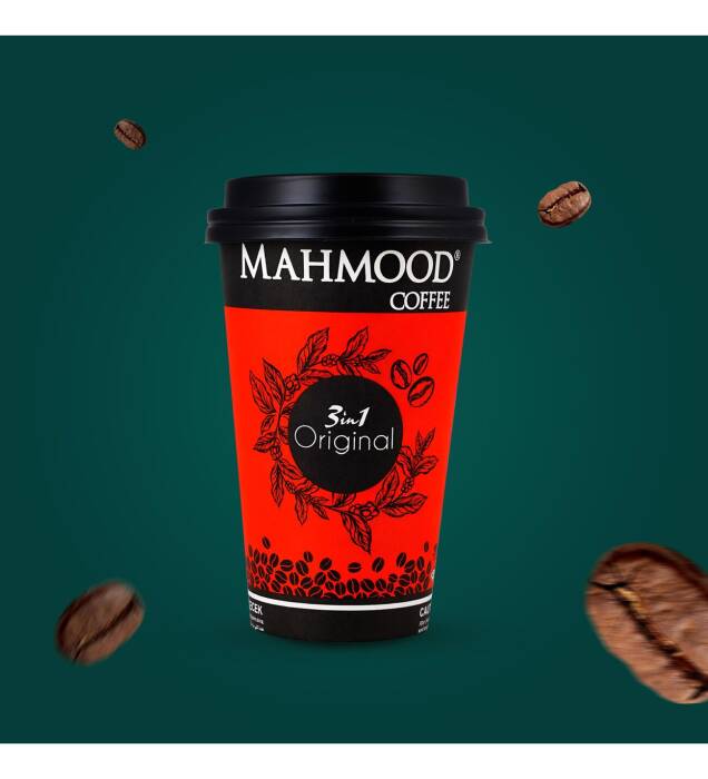 Mahmood Coffee 3'ü 1 Arada Hazır Kahve Karton Bardak 18 Gr x 6 Adet - 1