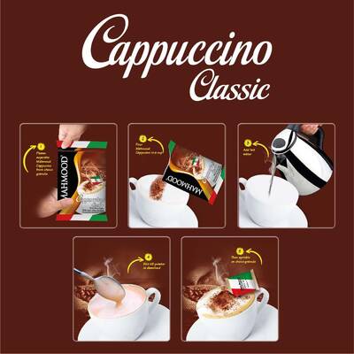 Mahmood Coffee Cappuccino Çikolata Parçacıklı 25gr x 20 adet - 6