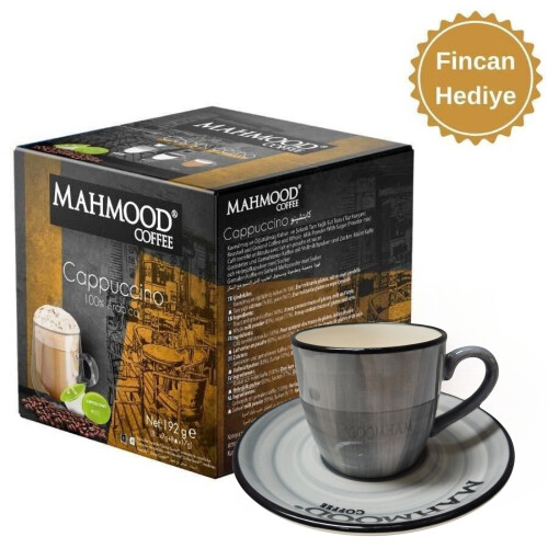 Mahmood Coffee Dolce Gusto Cappuccino Kapsül 24 Gr x 16 Adet ve Fincan - Mahmood Coffee