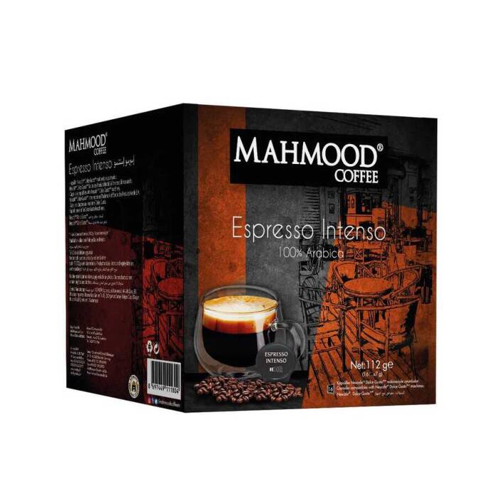 Mahmood Coffee Dolce Gusto Espresso Kapsül 7 Gr x 16 Adet ve Fincan - 2