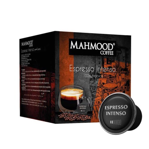 Mahmood Coffee Dolce Gusto Espresso Kapsül 7 Gr x 16 Adet ve Fincan - 4