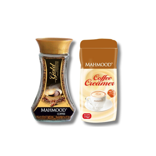 Mahmood Coffee Premium Gold Kahve 100 G ve Kahve Kreması 170 G - Mahmood Coffee