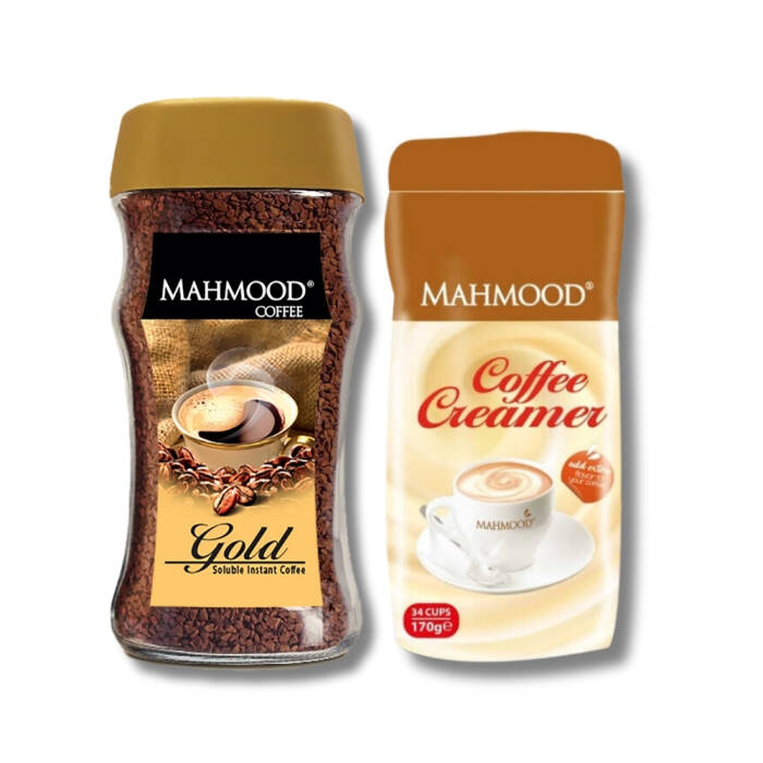 Mahmood Coffee Premium Gold Kahve 100 G ve Kahve Kreması 170 G - 1