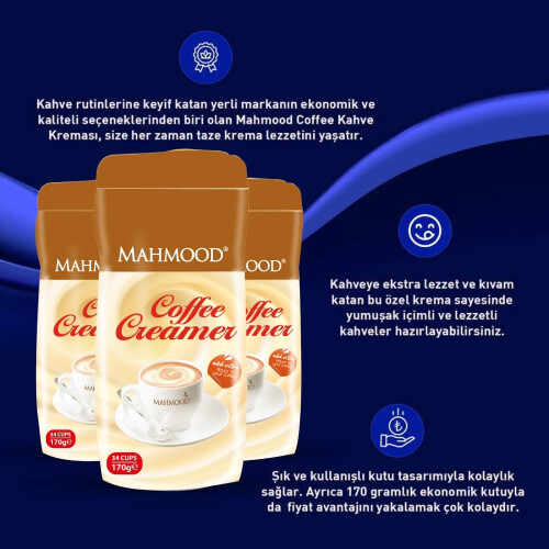 Mahmood Coffee Kahve Kreması 170 Gram - 4