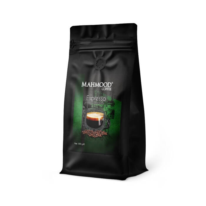 Mahmood Coffee Kavrulmuş Espresso Kahve Çekirdekleri 500 gr - 1